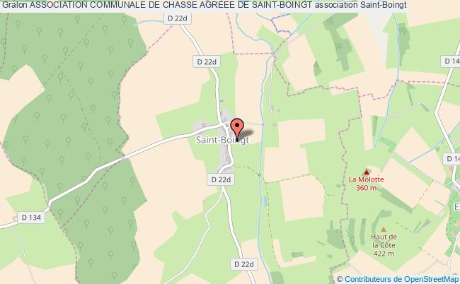 ASSOCIATION COMMUNALE DE CHASSE AGREEE DE SAINT-BOINGT