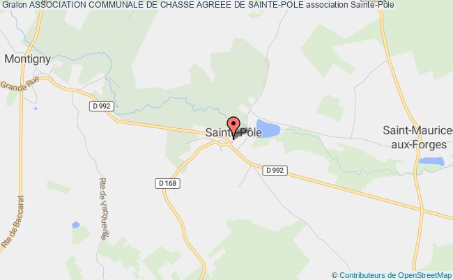 ASSOCIATION COMMUNALE DE CHASSE AGREEE DE SAINTE-POLE