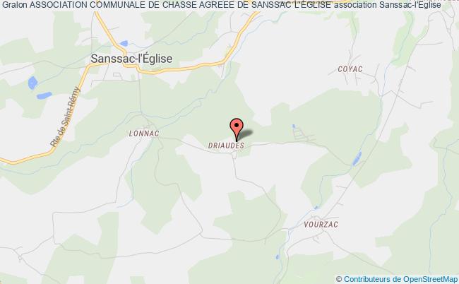 ASSOCIATION COMMUNALE DE CHASSE AGREEE DE SANSSAC L'EGLISE