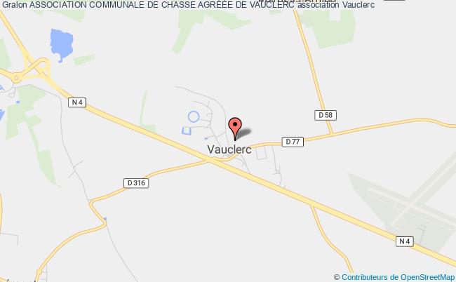 ASSOCIATION COMMUNALE DE CHASSE AGRÉÉE DE VAUCLERC