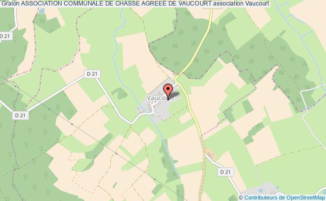 ASSOCIATION COMMUNALE DE CHASSE AGREEE DE VAUCOURT