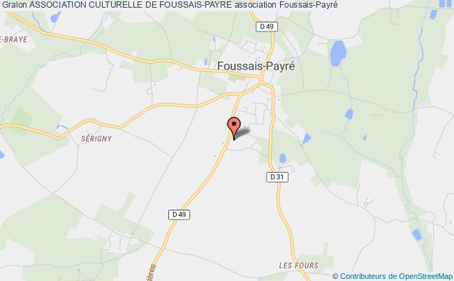 ASSOCIATION CULTURELLE DE FOUSSAIS-PAYRE