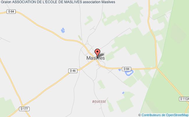 ASSOCIATION DE L'ÉCOLE DE MASLIVES