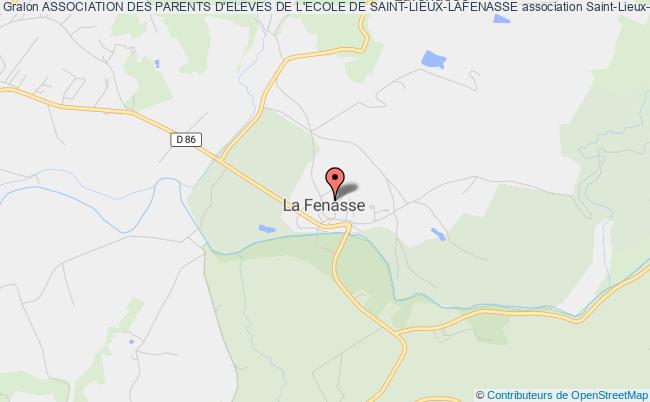 ASSOCIATION DES PARENTS D'ELEVES DE L'ECOLE DE SAINT-LIEUX-LAFENASSE