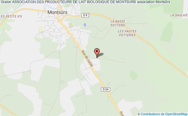 ASSOCIATION DES PRODUCTEURS DE LAIT BIOLOGIQUE DE MONTSURS