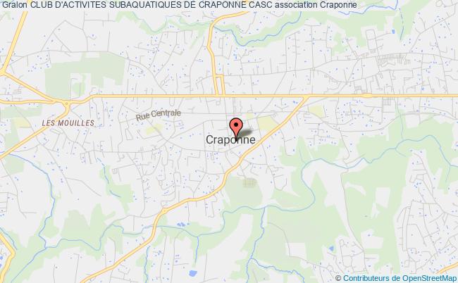 CLUB D'ACTIVITES SUBAQUATIQUES DE CRAPONNE CASC