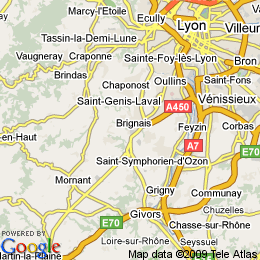 plan France Brignais