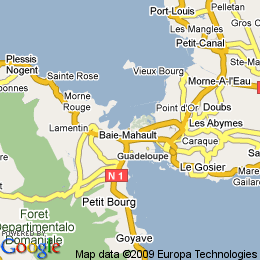 plan Guadeloupe Baie-mahault