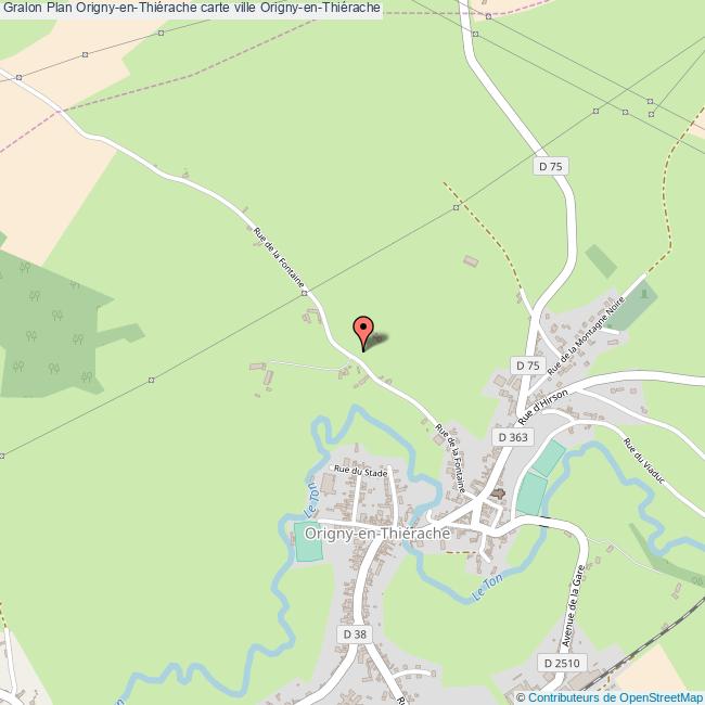 Mairie OrignyenThiérache informations commune de OrignyenThiérache 02