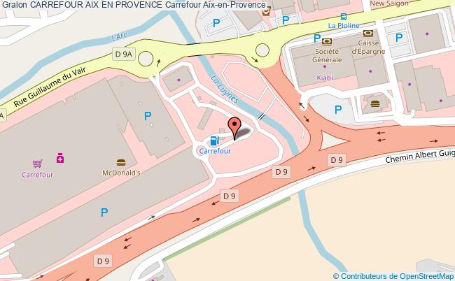 plan Carrefour Aix En Provence