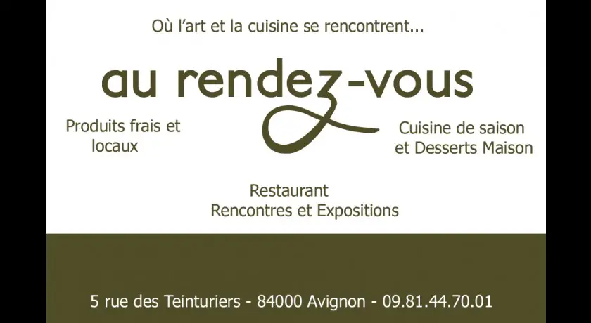 Restaurant Au Rendez-vous Avignon
