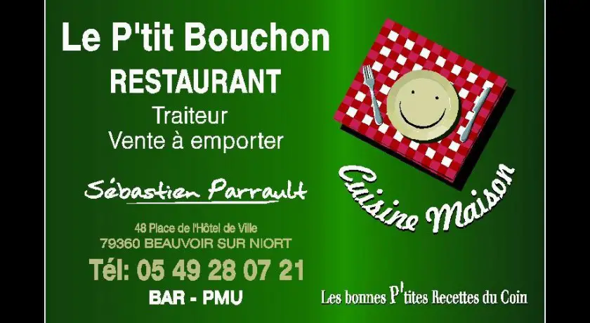 Restaurant Le P'tit Bouchon Beauvoir-sur-niort