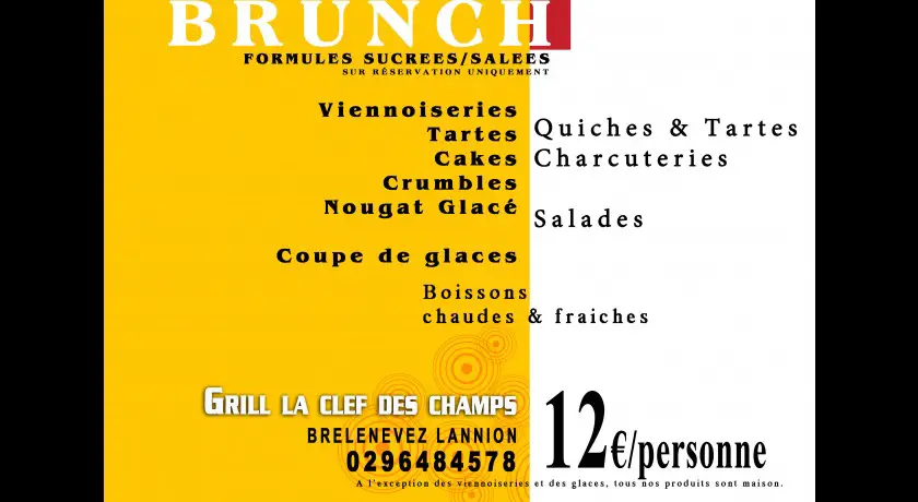 Restaurant La Clé Des Champs Lannion