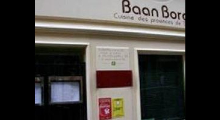 Restaurant Baan Boran Paris