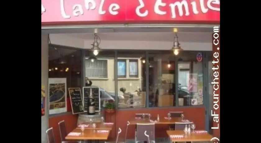Restaurant La Table D'emile Montreuil