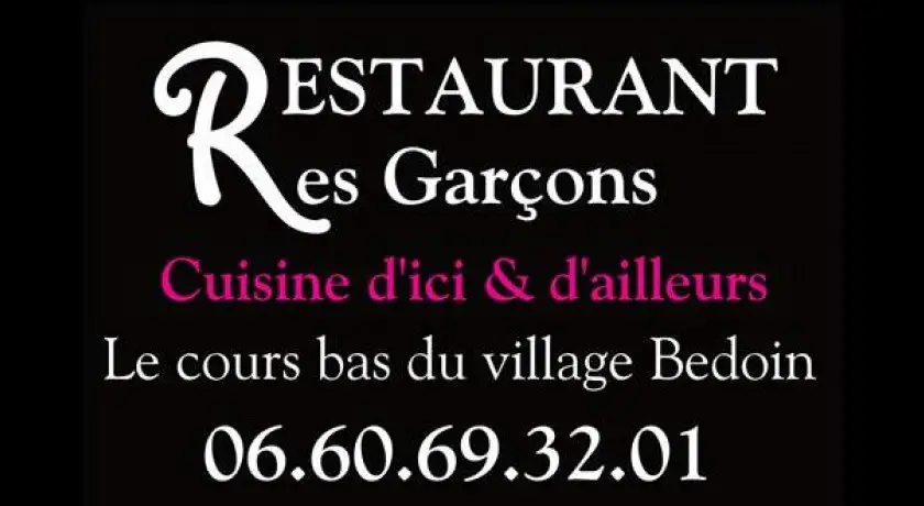 Restaurant Les Garçons Bédoin