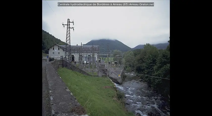 Centrale hydroélectrique de Bordères à Arreau (65)