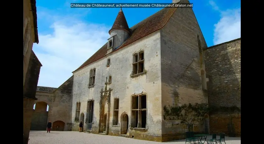 Château de Châteauneuf, actuellement musée