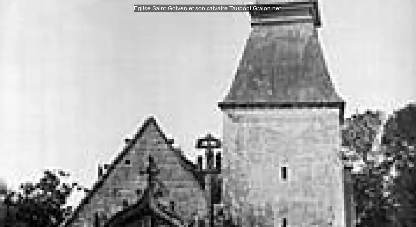 Eglise Saint-Golven et son calvaire