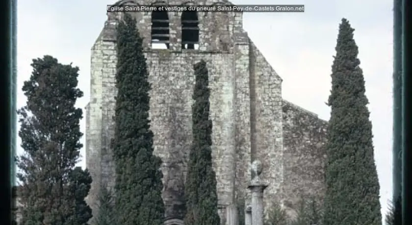 Eglise Saint-Pierre et vestiges du prieuré