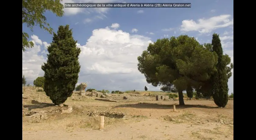 Site archéologique de la ville antique d'Aleria à Aléria (2B)