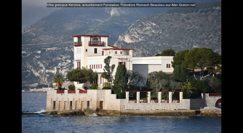 Villa grecque Kerylos, actuellement Fondation Théodore Reinach