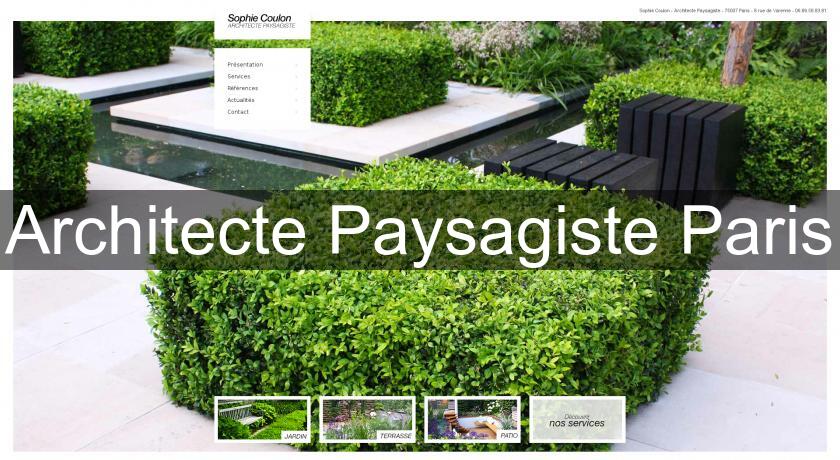 Architecte Paysagiste Paris Architecte Paysagiste Paris