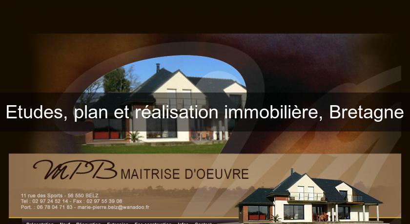 Etudes, plan et réalisation immobilière, Bretagne Etudes, plan et réalisation immobilière, Bretagne