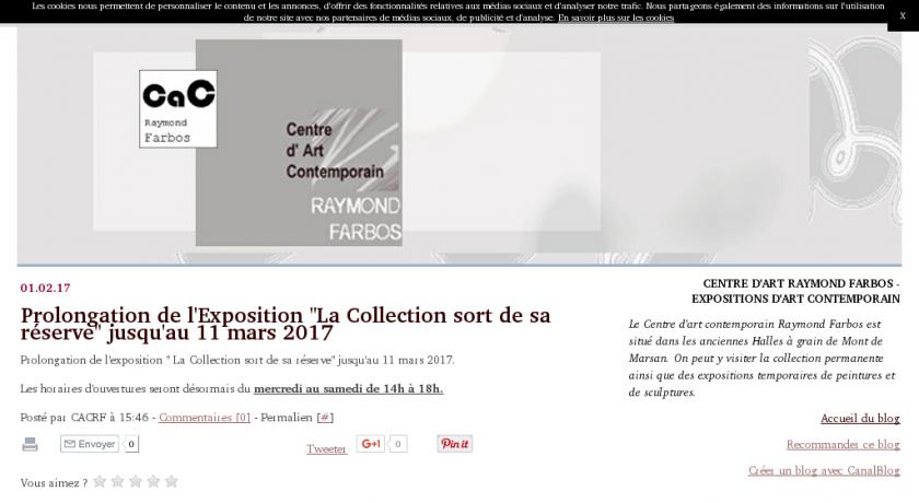 Exposition d'art contemporain à Mont de Marsan Exposition d'art contemporain à Mont de Marsan