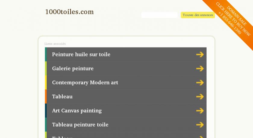 Galerie d'Oeuvres contemporaines - 1000 toiles Galerie d'Oeuvres contemporaines - 1000 toiles