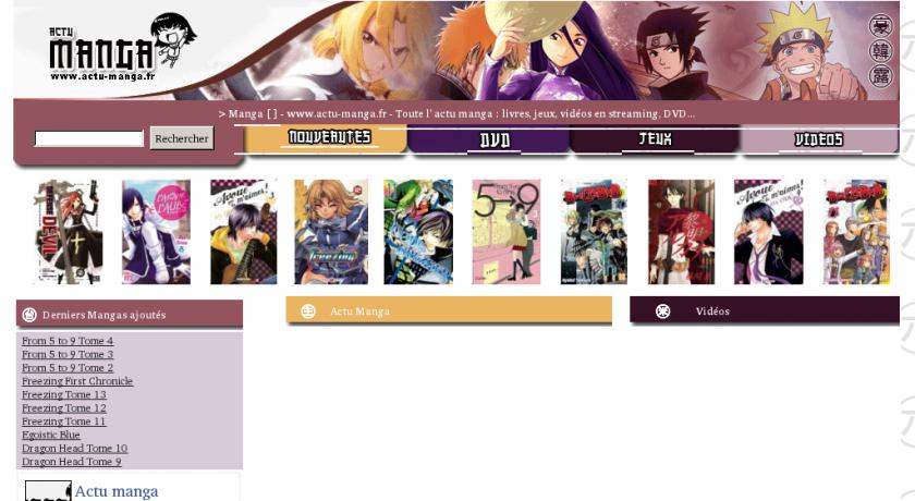 Actu Manga Actu Manga