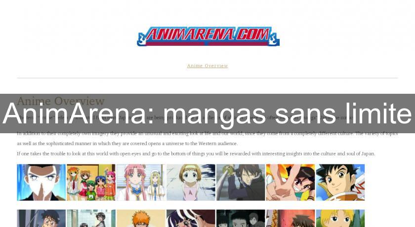 AnimArena: mangas sans limite AnimArena: mangas sans limite