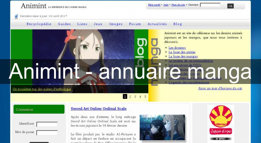 Animint - annuaire manga Animint - annuaire manga