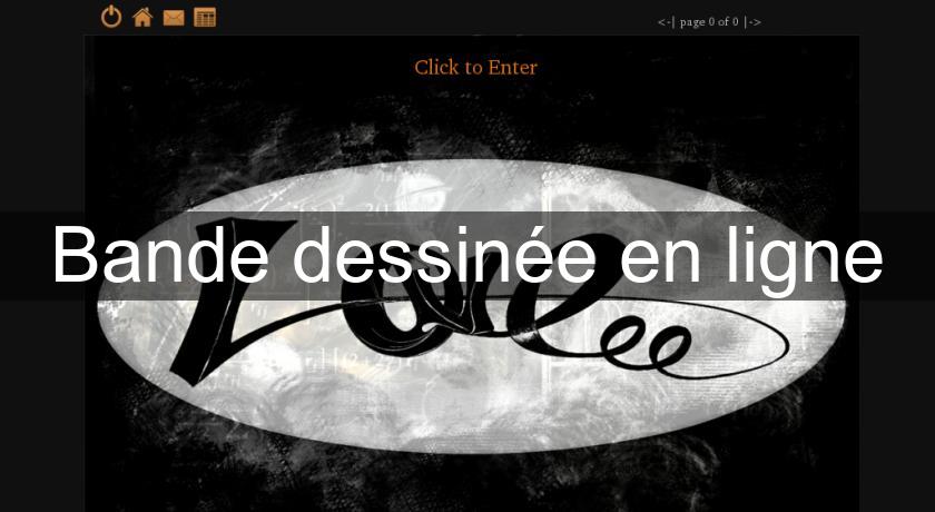 Bande dessinée en ligne Bande dessinée en ligne