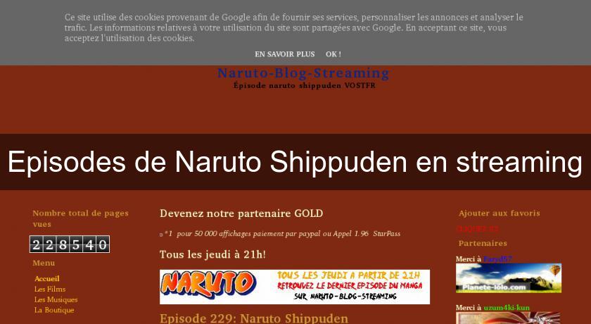 Episodes de Naruto Shippuden en streaming Episodes de Naruto Shippuden en streaming