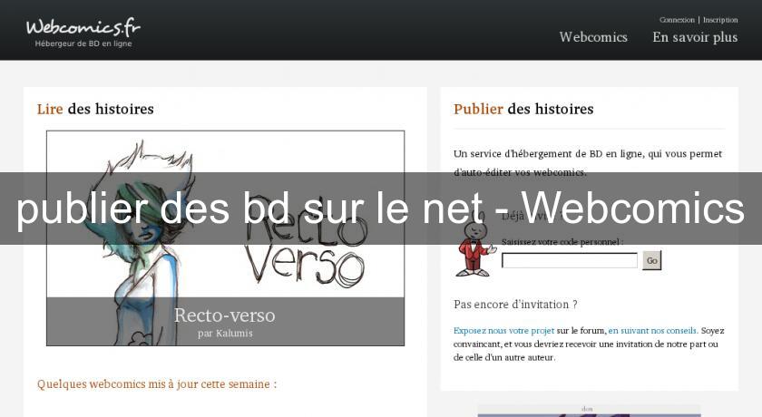 publier des bd sur le net - Webcomics publier des bd sur le net - Webcomics