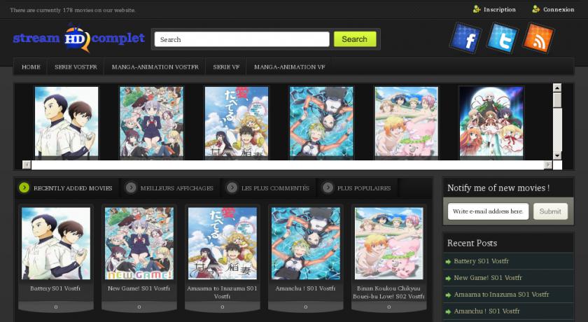 Films, séries et manga en streaming complet Films, séries et manga en streaming complet