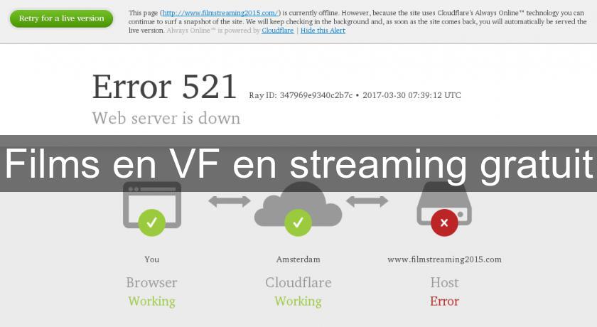 Films en VF en streaming gratuit Films en VF en streaming gratuit