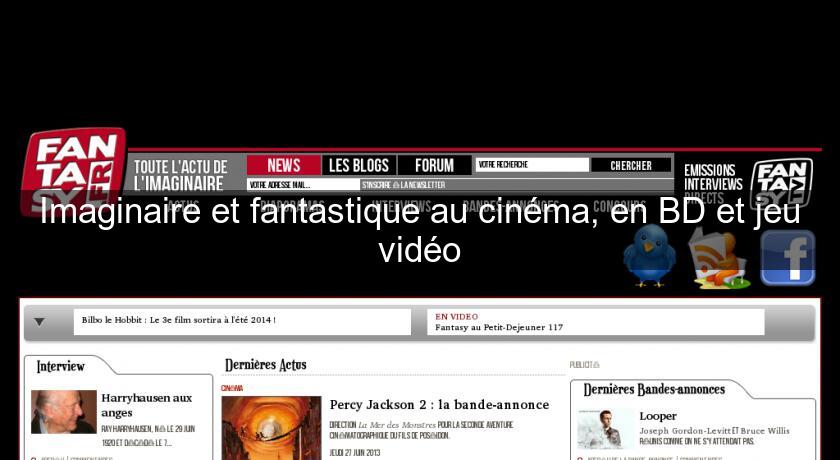 Imaginaire et fantastique au cinéma, en BD et jeu vidéo Imaginaire et fantastique au cinéma, en BD et jeu vidéo