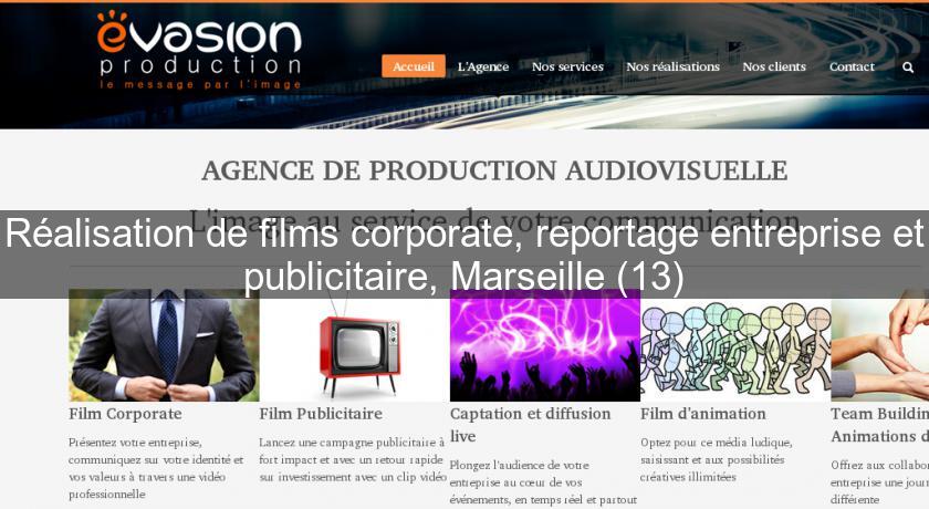Réalisation de films corporate, reportage entreprise et publicitaire, Marseille (13) Réalisation de films corporate, reportage entreprise et publicitaire, Marseille (13)
