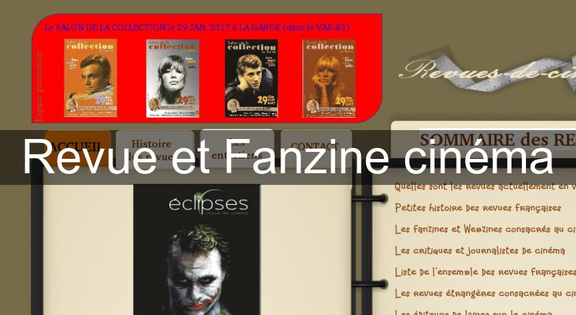 Revue et Fanzine cinéma Revue et Fanzine cinéma