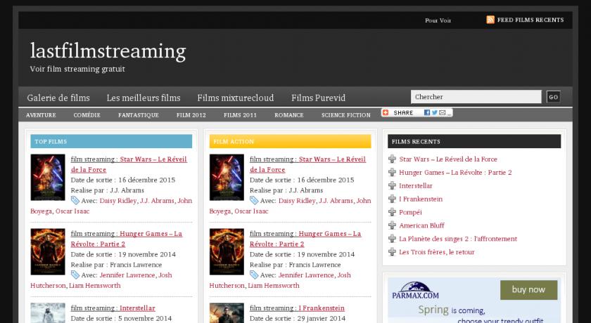 Vidéothèque en streaming Vidéothèque en streaming