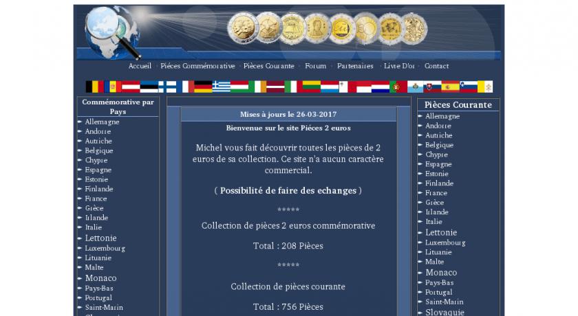 Collection de pièces 2 euros Collection de pièces 2 euros