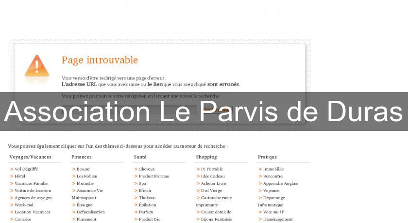 Association Le Parvis de Duras Association Le Parvis de Duras