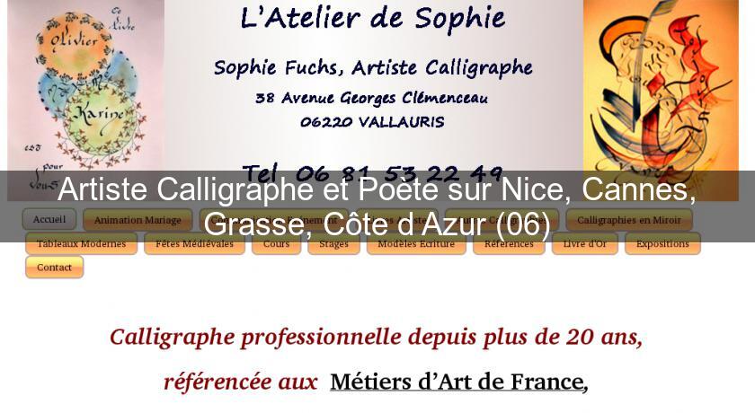 Artiste Calligraphe et Poète sur Nice, Cannes, Grasse, Côte d'Azur (06) Artiste Calligraphe et Poète sur Nice, Cannes, Grasse, Côte d'Azur (06)