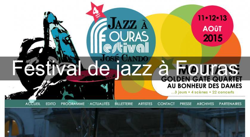 Festival de jazz à Fouras Festival de jazz à Fouras