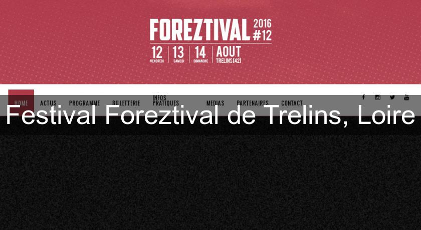 Festival Foreztival de Trelins, Loire Festival Foreztival de Trelins, Loire
