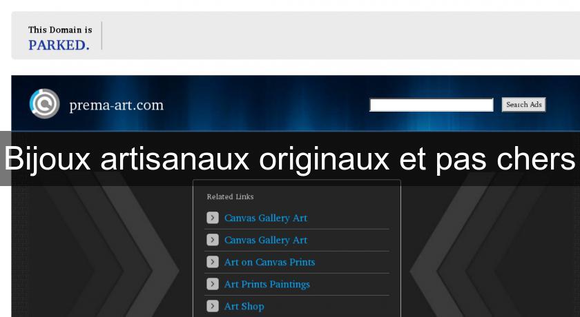 Bijoux artisanaux originaux et pas chers Bijoux artisanaux originaux et pas chers