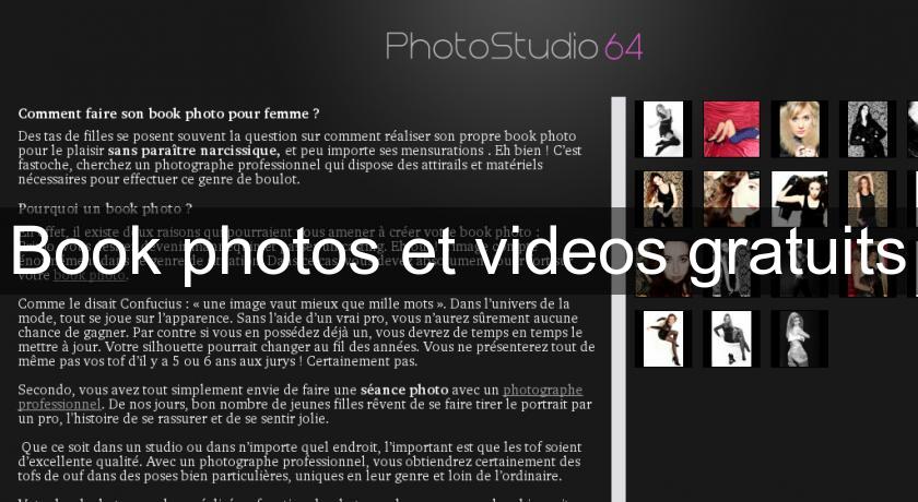 Book photos et videos gratuits Book photos et videos gratuits