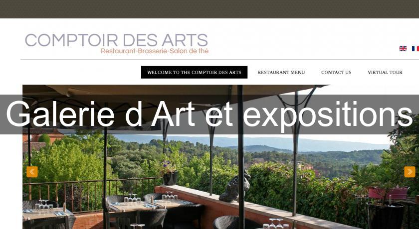 Galerie d'Art et expositions Galerie d'Art et expositions